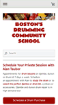 Mobile Screenshot of drumconnection.com